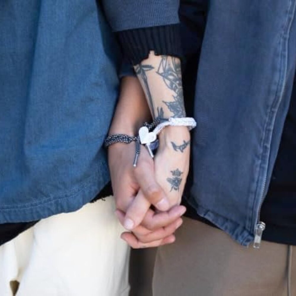 Braided Couples Bracelets Polyester Adjustable St… - image 3